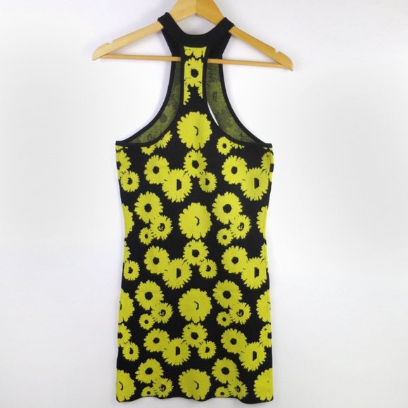 Urban Outfitters Mod Knit Floral Mini Dress S - Picture 5 of 9